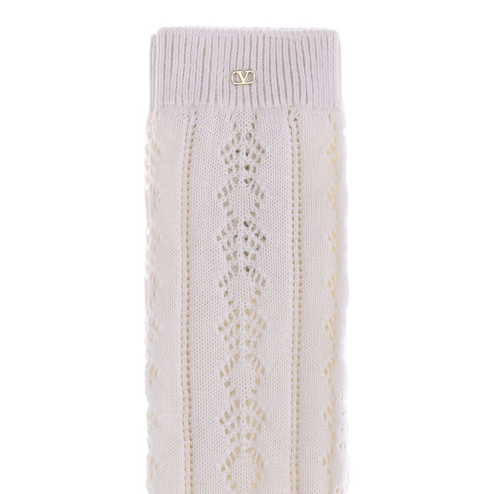 Valentino Garavani Cotton Crochet Socks