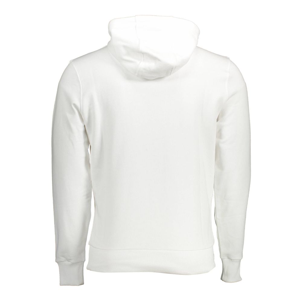 North Sails White Cotton Hoodie Sweatshirt