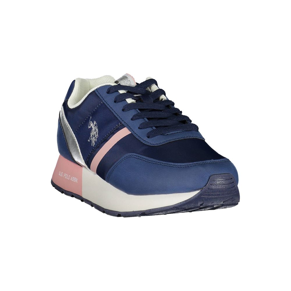 U.S. POLO ASSN. Blue Nylon Sneaker – Sporty Style and Comfort