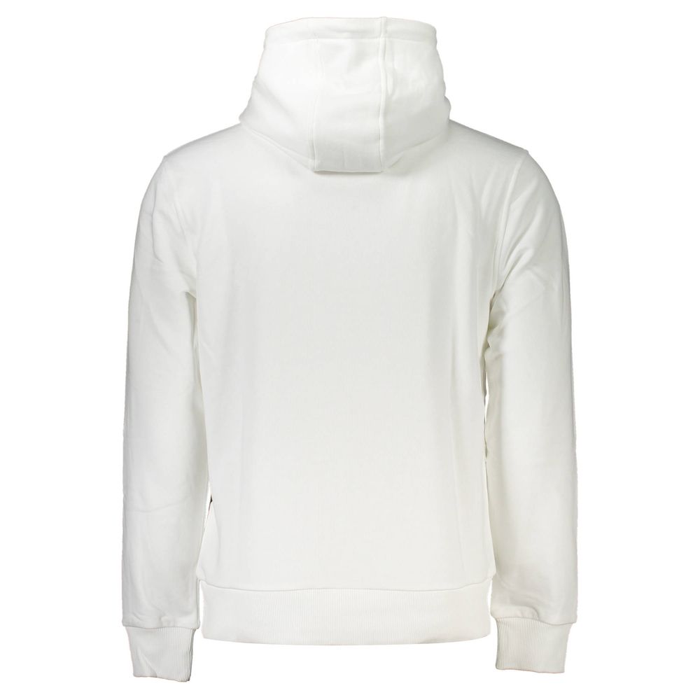 Cavalli Class White Cotton Sweater - Bold Streetwear Staple
