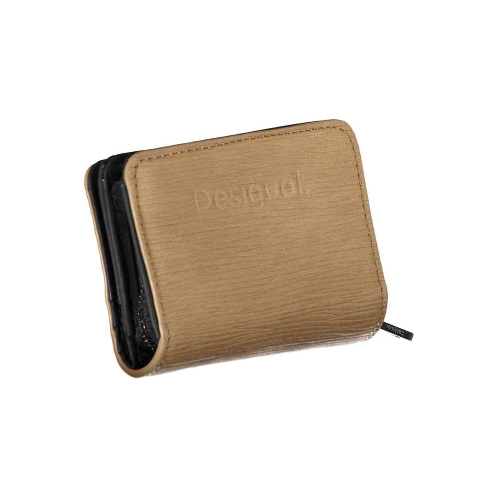Desigual Brown Wallet - Stylish and Functional Accessory