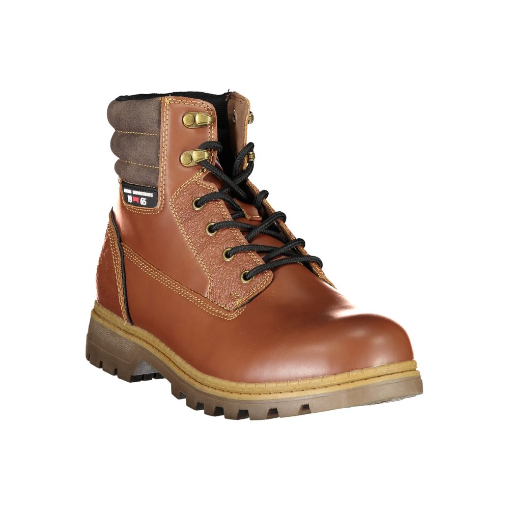 Carrera Brown Polyester Boot with Laces