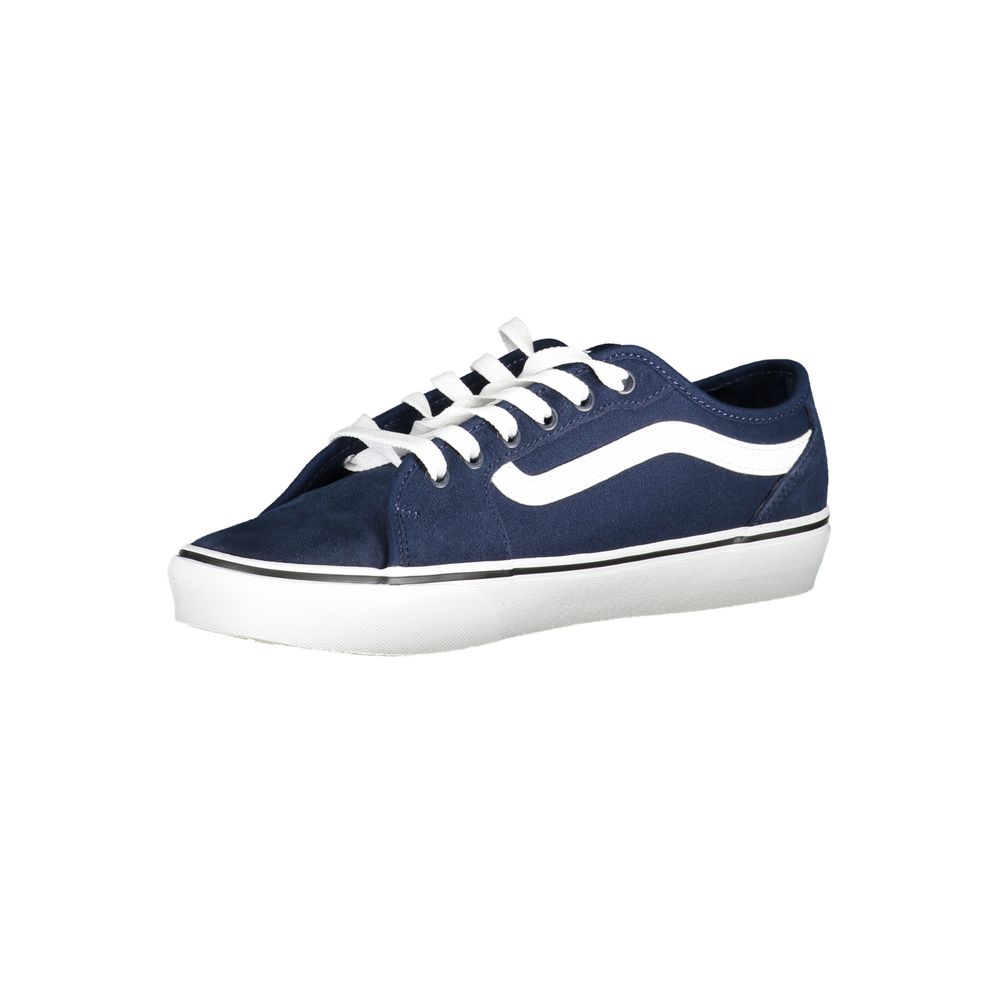 Vans Blue Polyester Sneaker - Stylish Sports Footwear