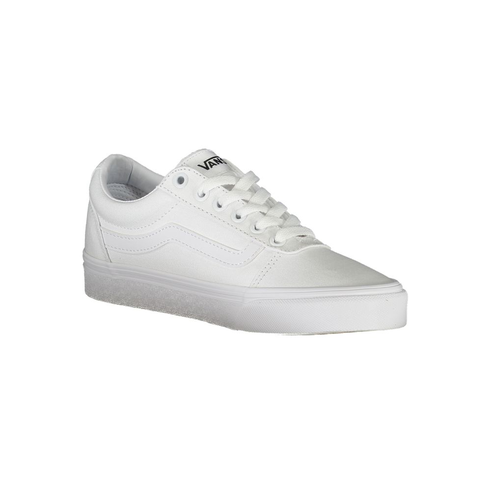 Vans White Polyester Sneaker - Stylish Sports Footwear