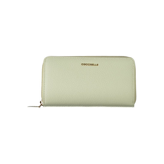 Coccinelle Large Green Leather Wallet