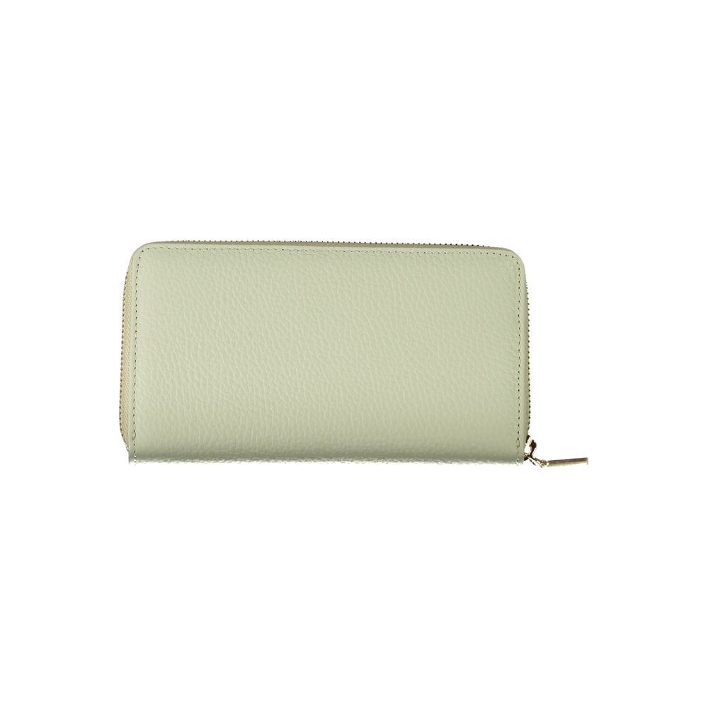 Coccinelle Large Green Leather Wallet