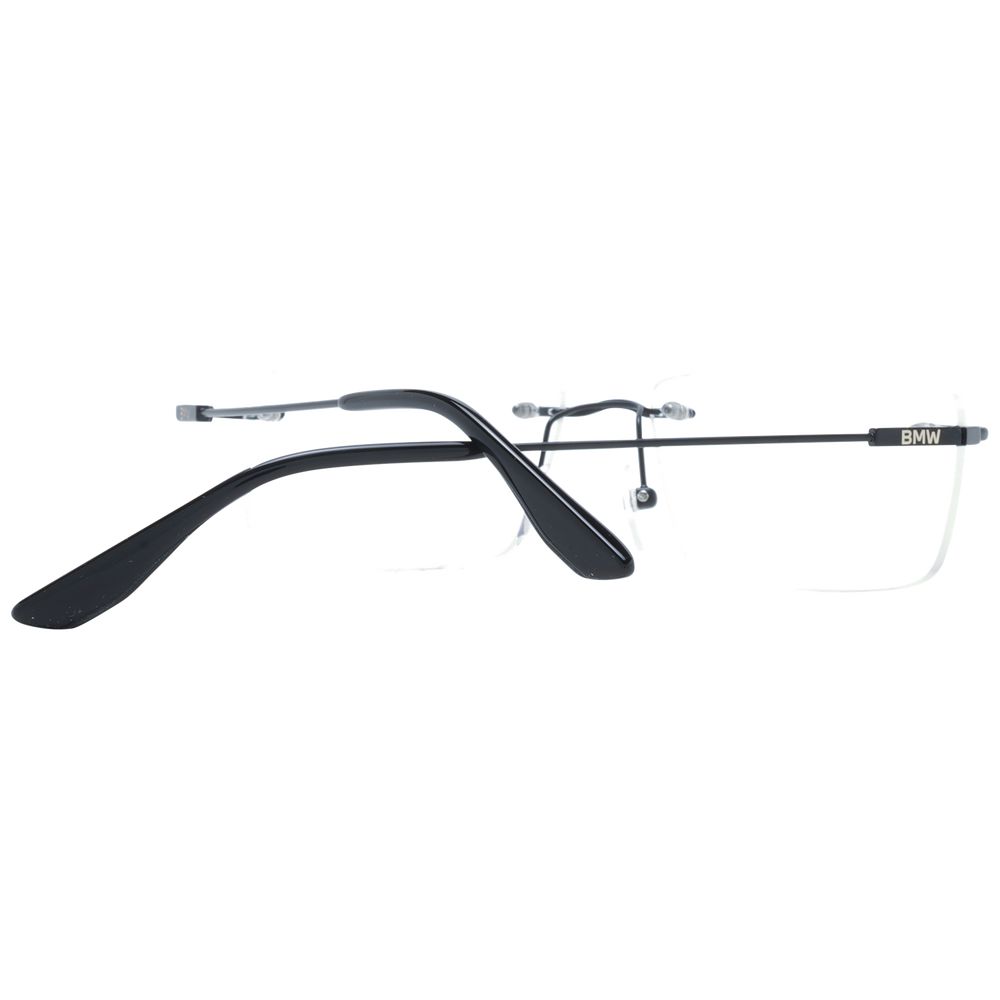 BMW Black Men’s Optical Glasses – Rimless Titanium Frame