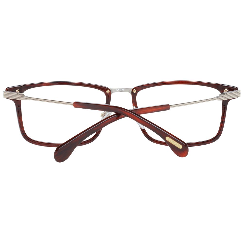 Lozza Red Men's Optical Frames – Stylish Full-Rim Design, 54mm