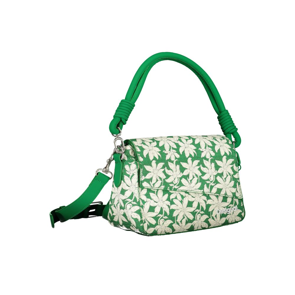 Desigual Green Polyethylene Handbag - Bold & Versatile Accessory