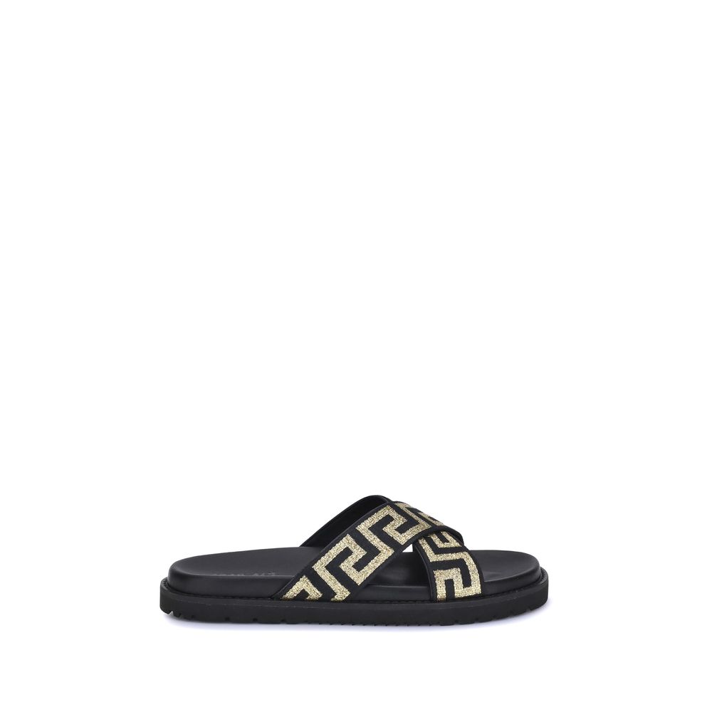 Versace Greca Sandals - The Ultimate Statement in Luxury Footwear