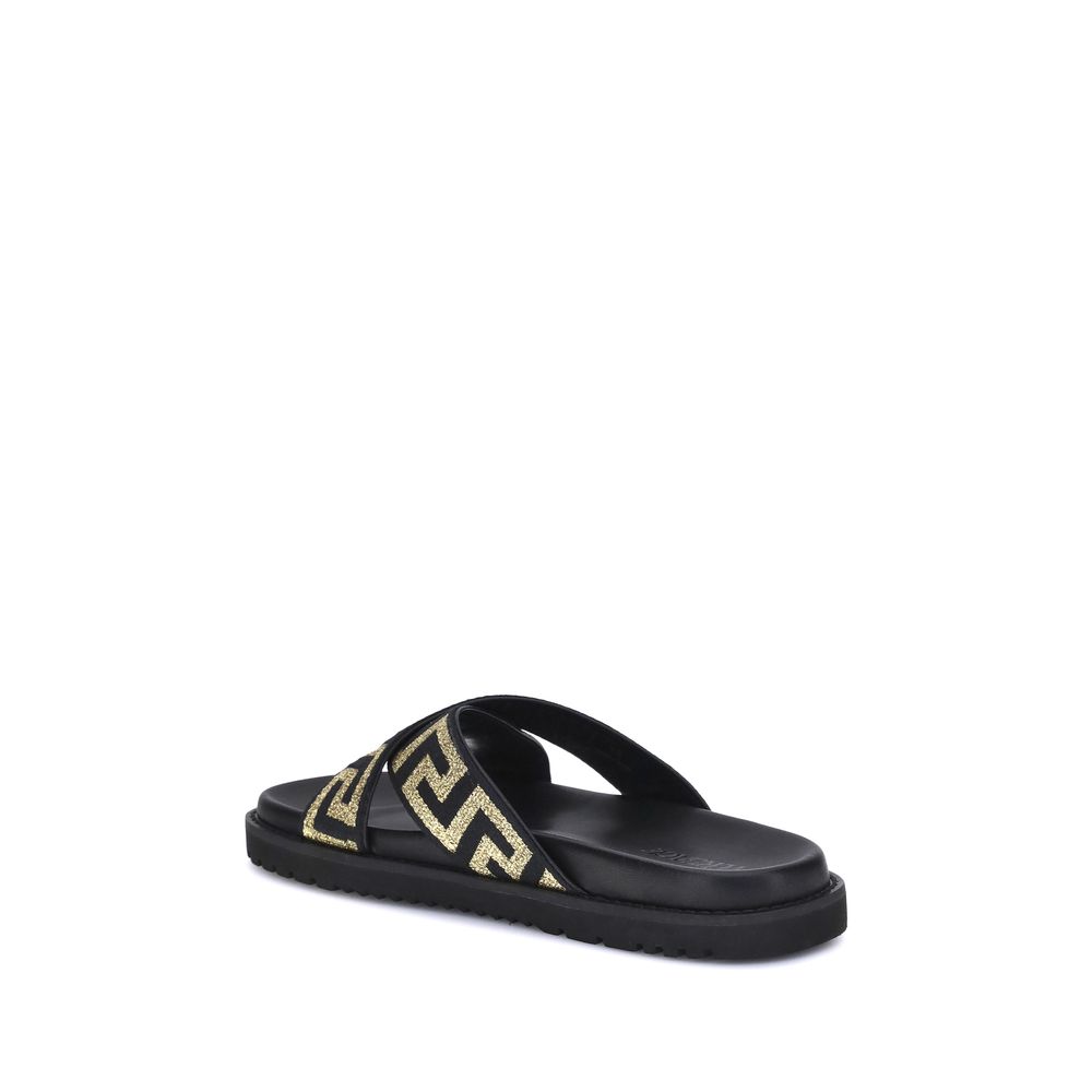 Versace Greca Sandals - The Ultimate Statement in Luxury Footwear