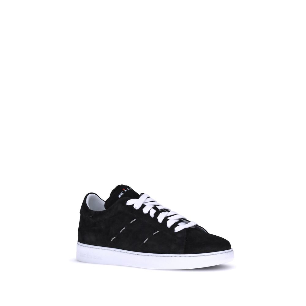 Kiton Leather Sneakers - Handcrafted Elegance Meets Modern Comfort