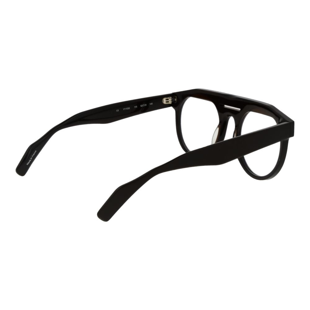 Yohji Yamamoto Men’s Optical Frames – Brown Full-Rim Design, 52mm