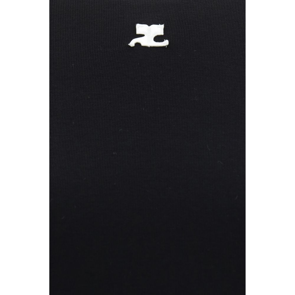 Courrèges Monochrome Cotton T-Shirt