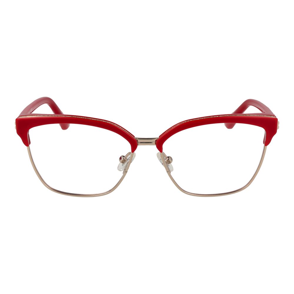 Guess Women’s Optical Glasses – Red Full-Rim Frame, 54mm