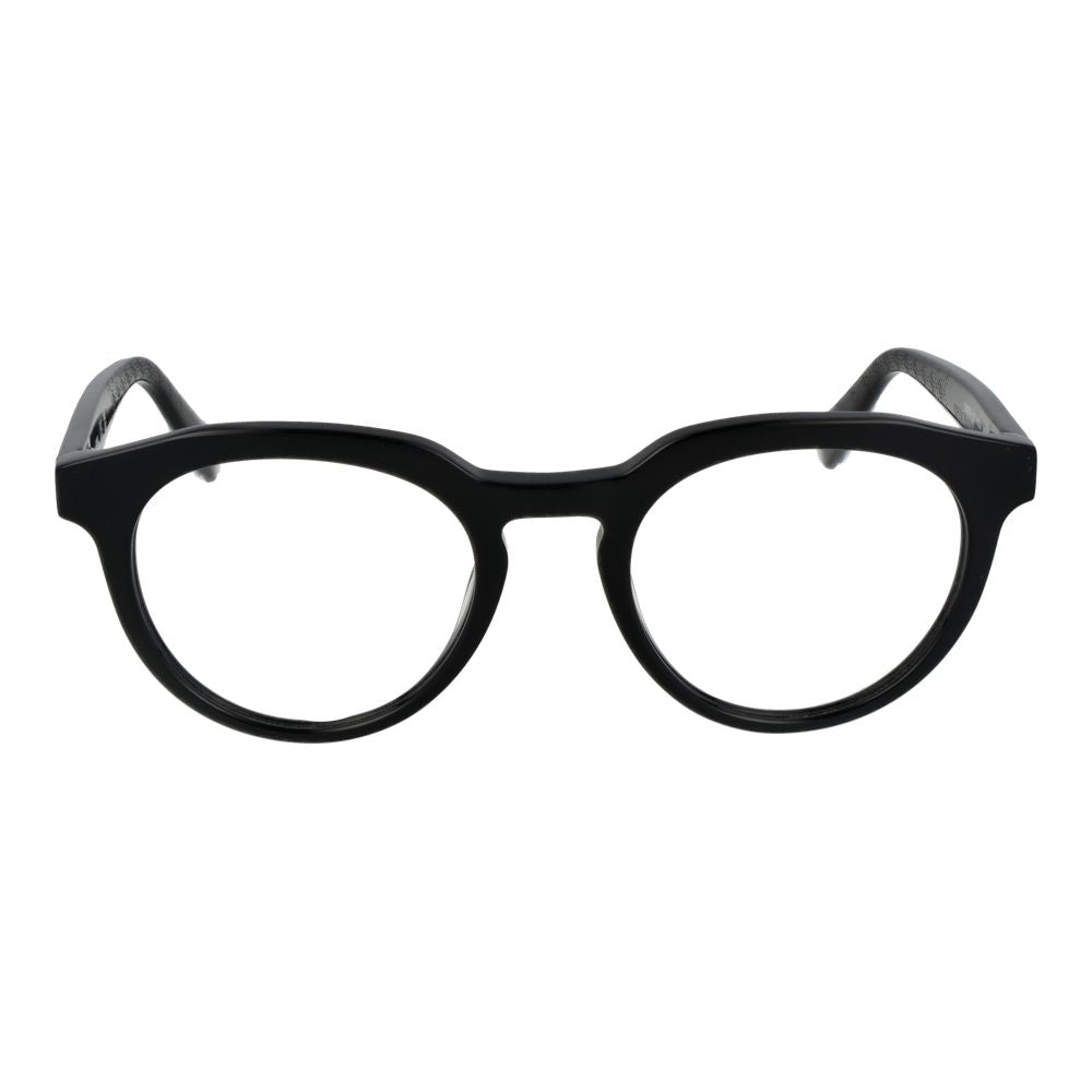 Guess Men’s Optical Glasses – Black Round Full-Rim Frame, 49mm