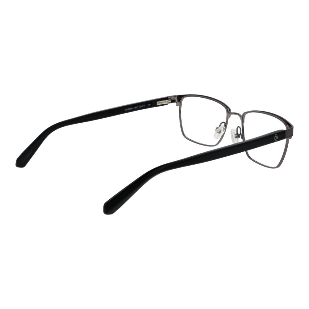 Guess Silver Men's Optical Frames – Full-Rim Square Design