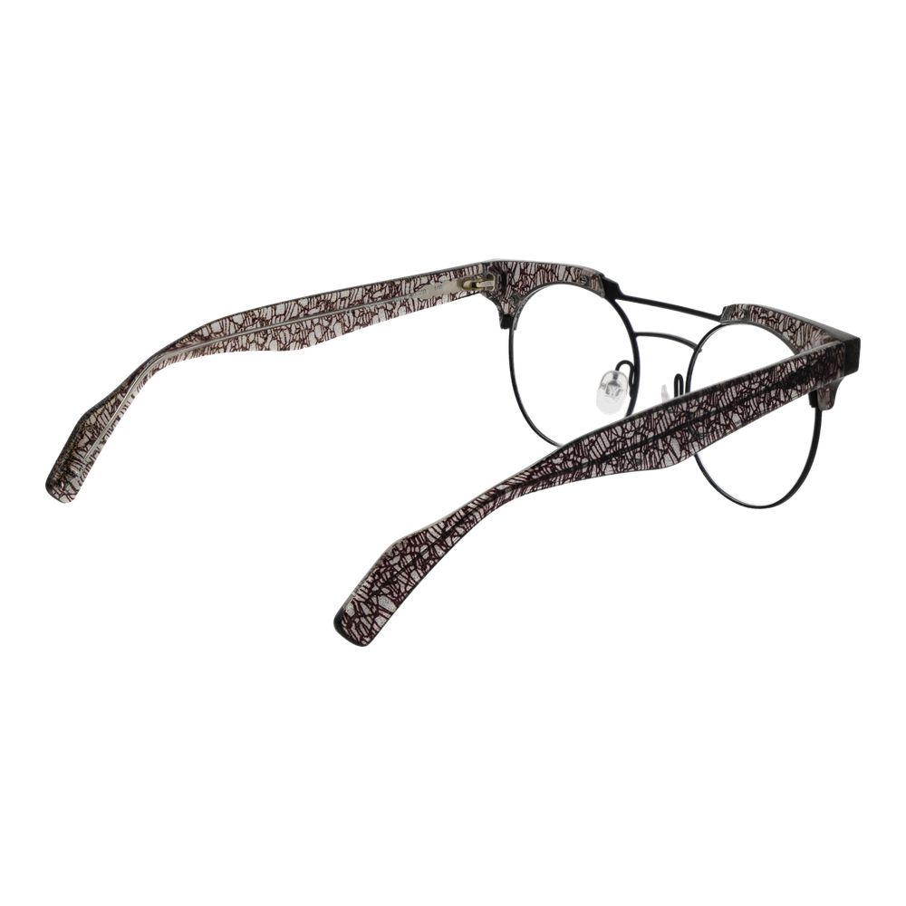 Yohji Yamamoto Women’s Optical Glasses – Black Panto Frame