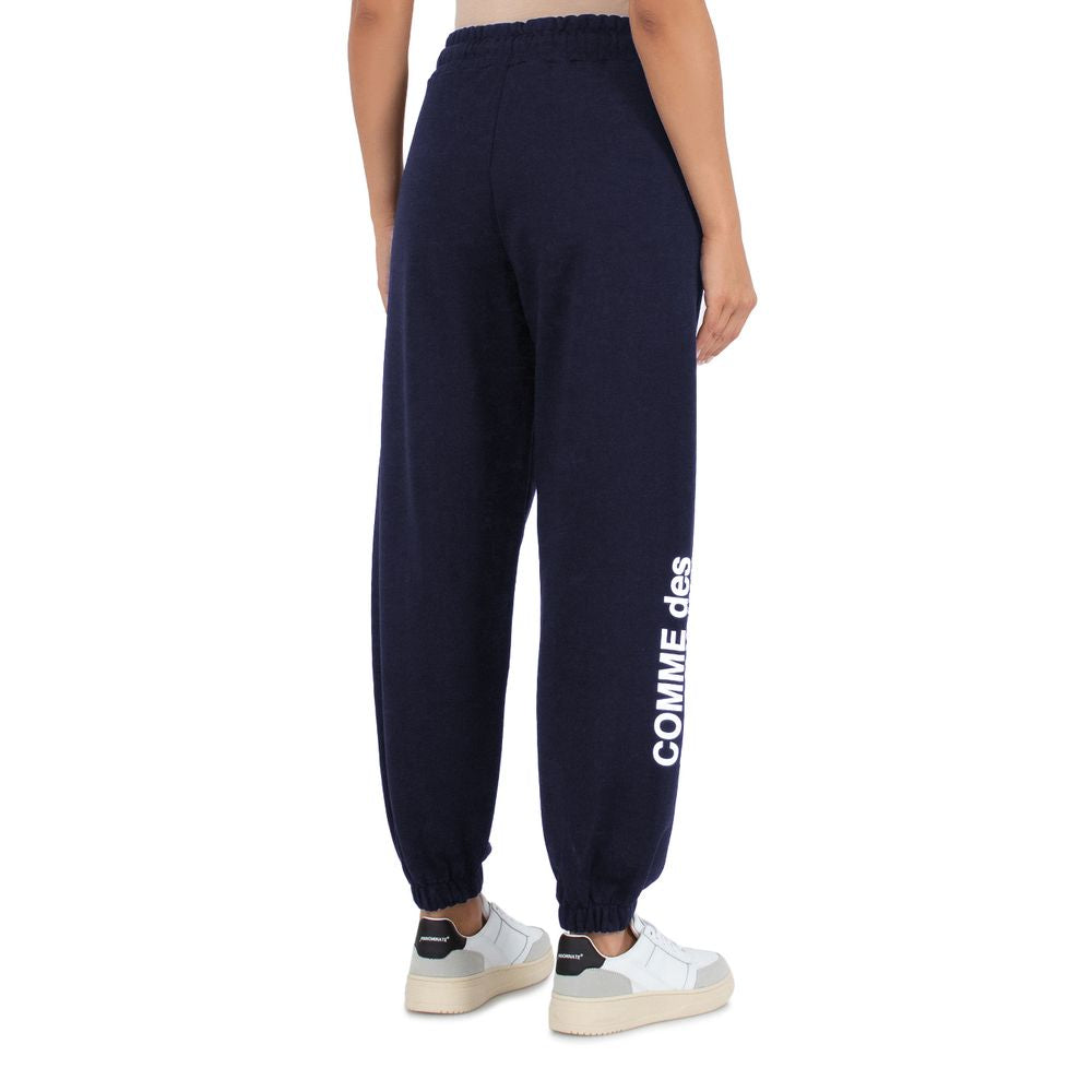 Comme Des Fuckdown Blue Cotton Sweatpants
