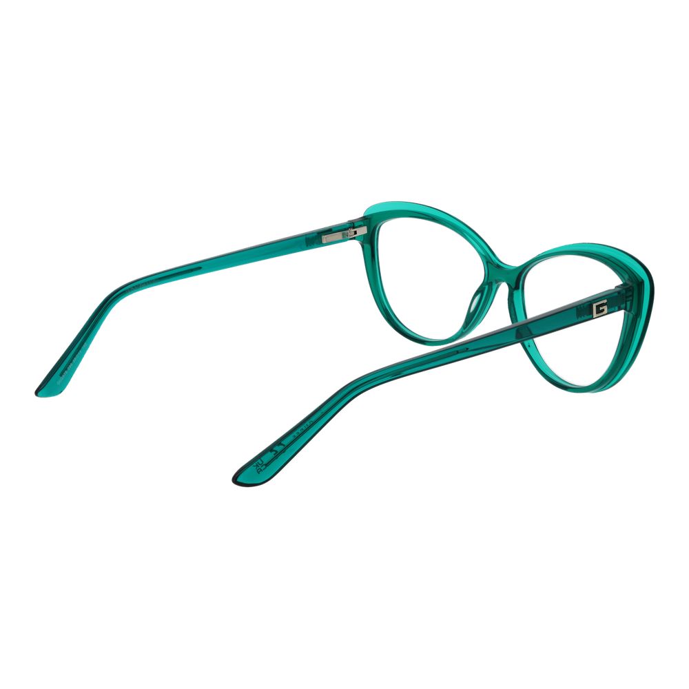 Guess Women’s Optical Frames – Green Cat Eye, 55mm