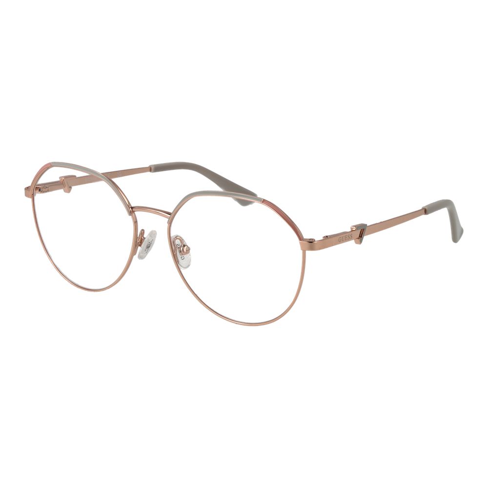 Guess Women’s Optical Glasses – Rose Gold Round Frame