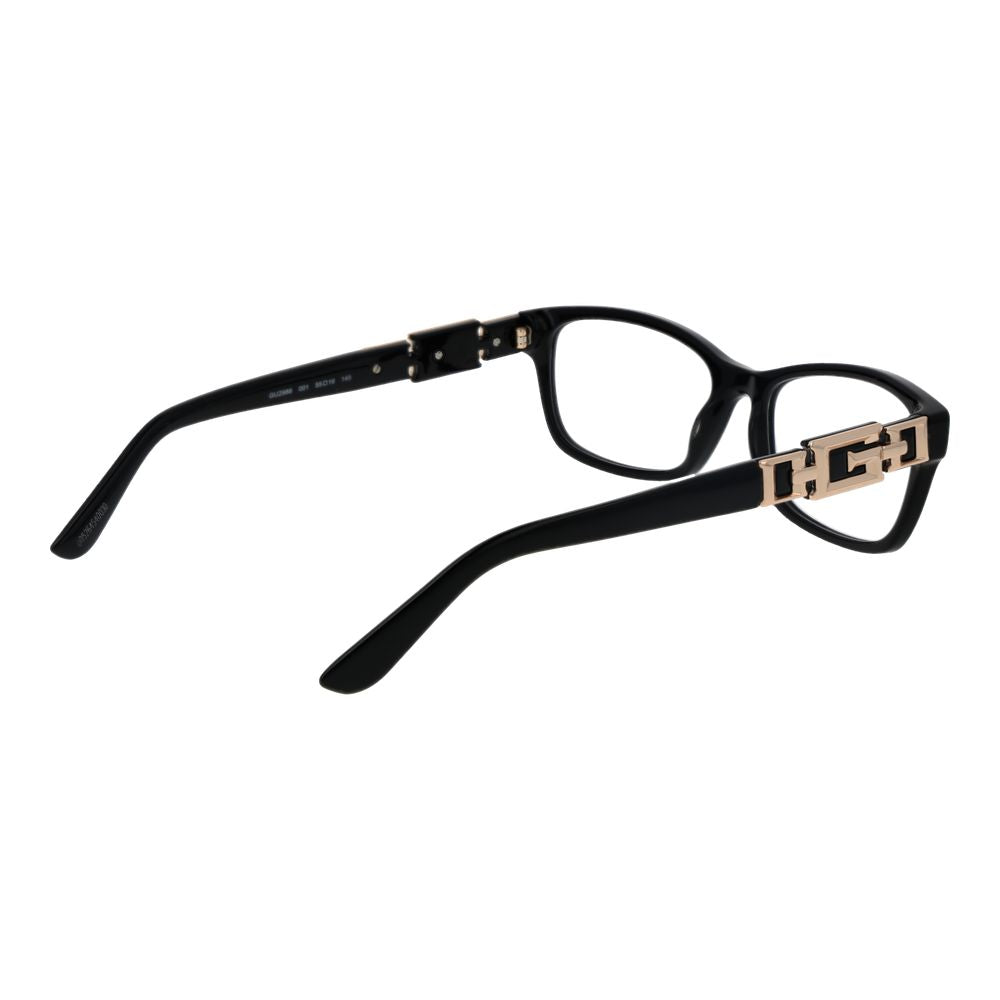Guess Women's Optical Glasses – Black Rectangle Frame, 55mm