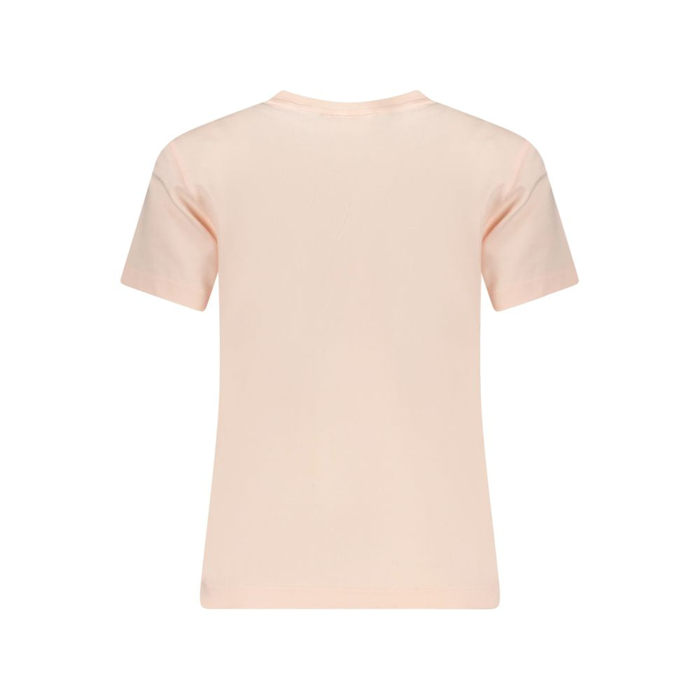 Calvin Klein Pink Cotton Short Sleeve T-Shirt