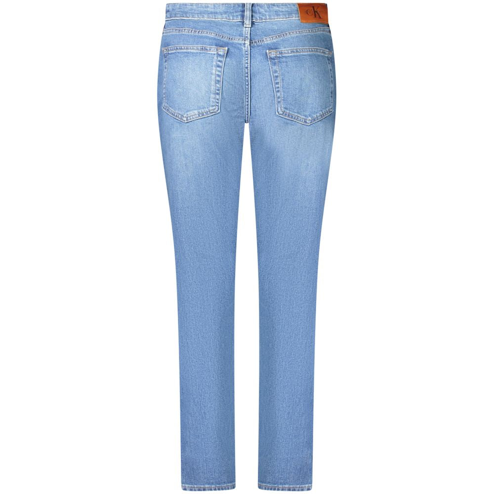 Calvin Klein Blue Cotton Jeans