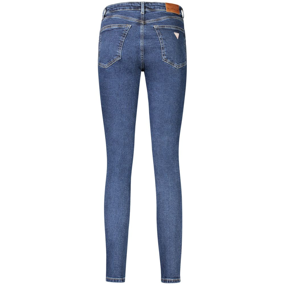 Guess Jeans Blue Cotton Skinny Jeans – Effortlessly Stylish