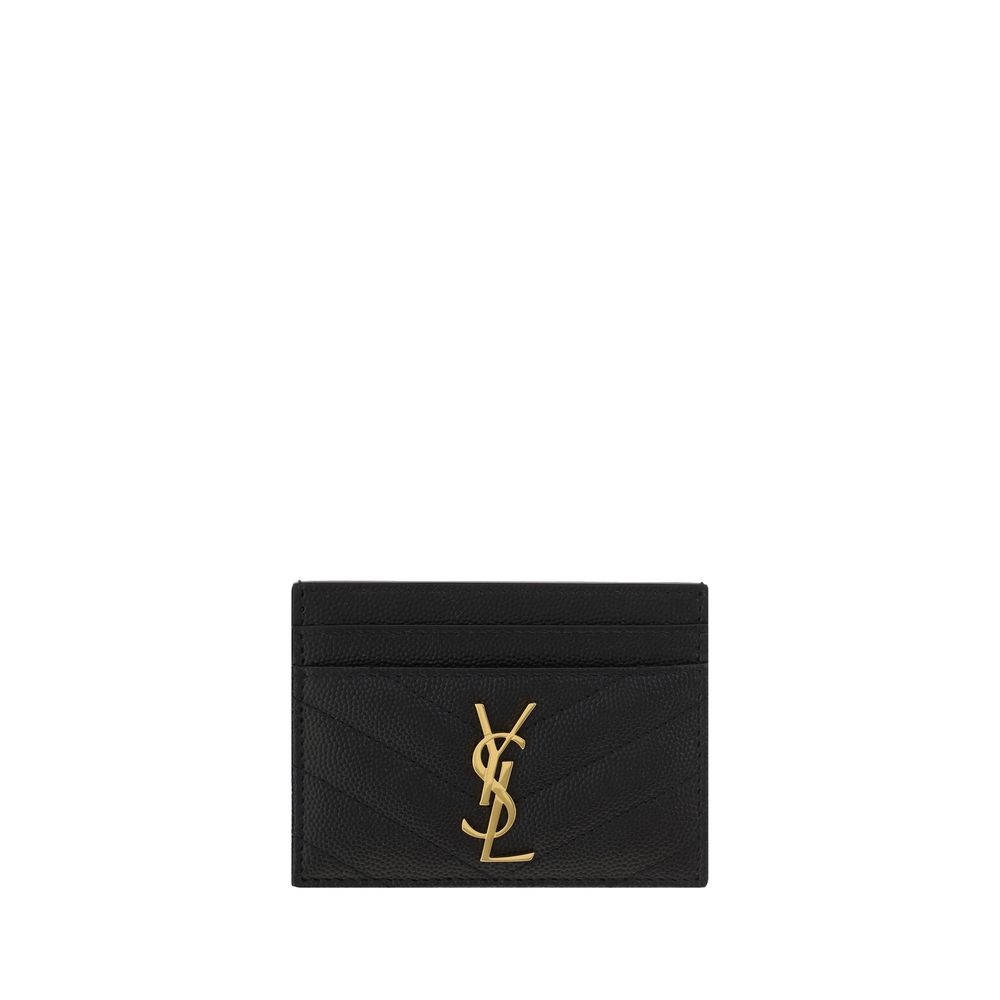 Saint Laurent Calfskin Card Holder