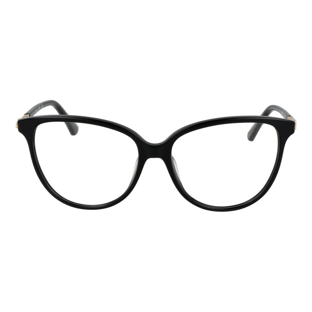 Guess Women’s Optical Glasses – Black Round Frame, 55mm