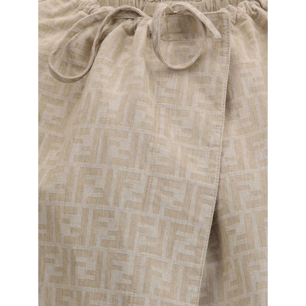 Fendi Oversize Chambray Jacket