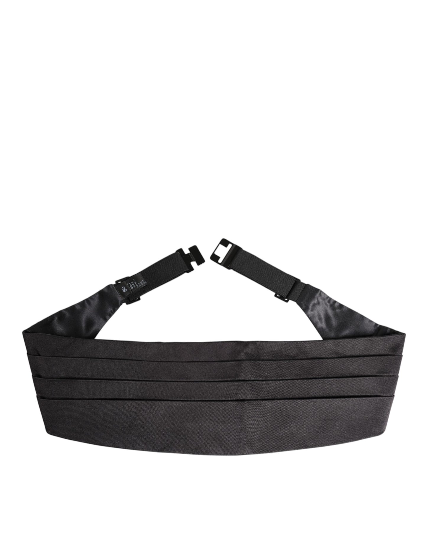 Dolce & Gabbana Black Silk Men's Cummerbund