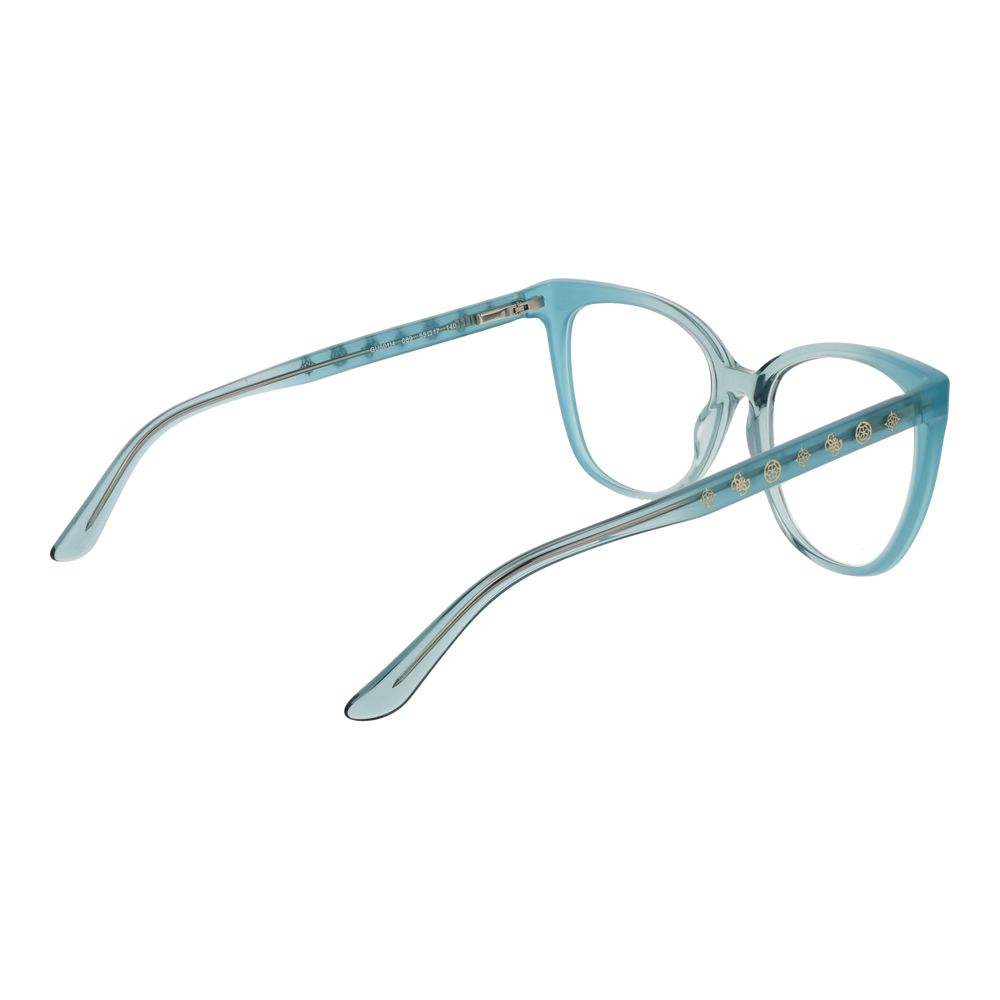 Guess Women’s Optical Glasses – Turquoise Butterfly Frame, 55mm