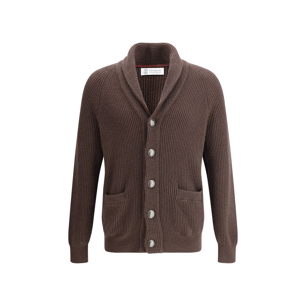 Brunello Cucinelli Ribbed Cardigan - Luxury Cotton Knitwear