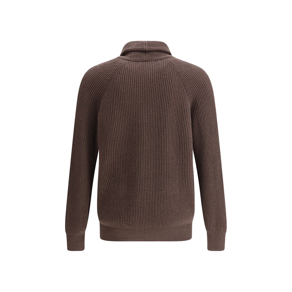Brunello Cucinelli Ribbed Cardigan - Luxury Cotton Knitwear
