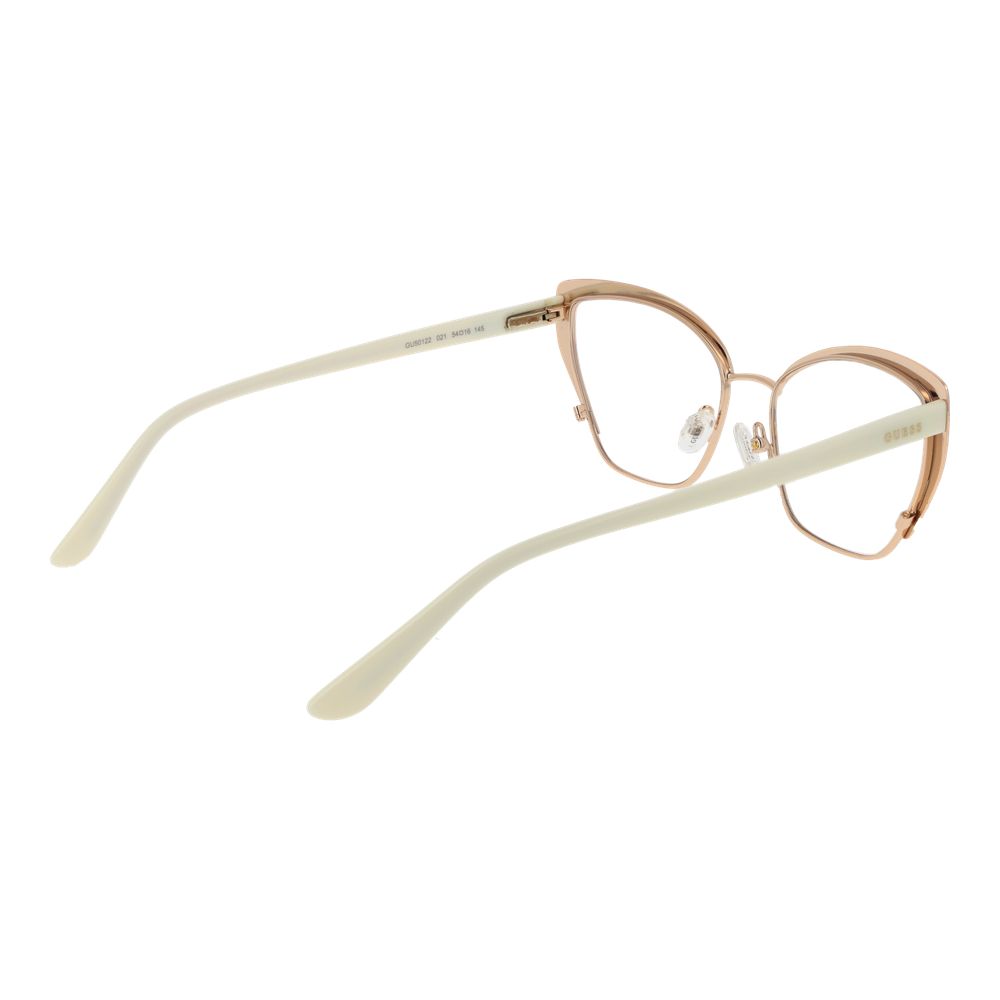 Guess Women’s Optical Glasses – White Butterfly Frame, 54mm