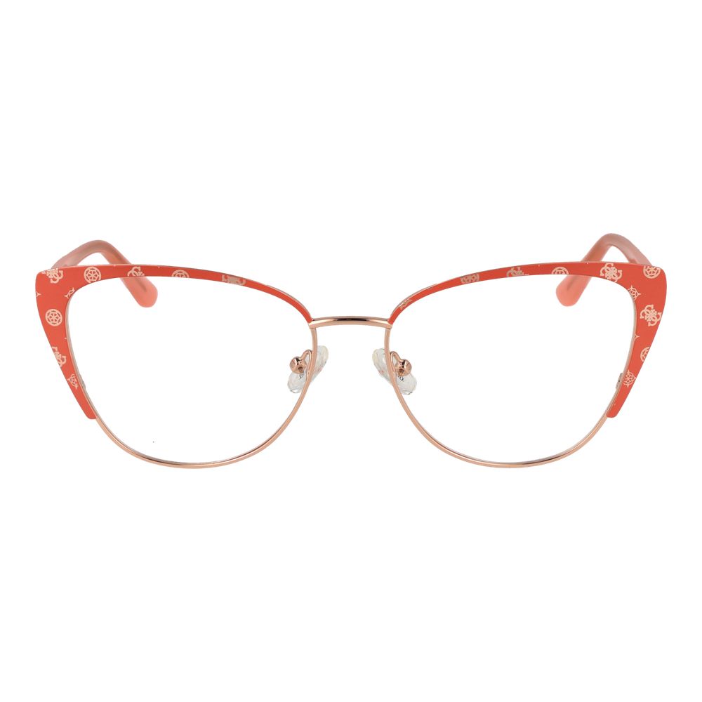 Guess Women’s Optical Frames – Orange Cat Eye Style, 55mm