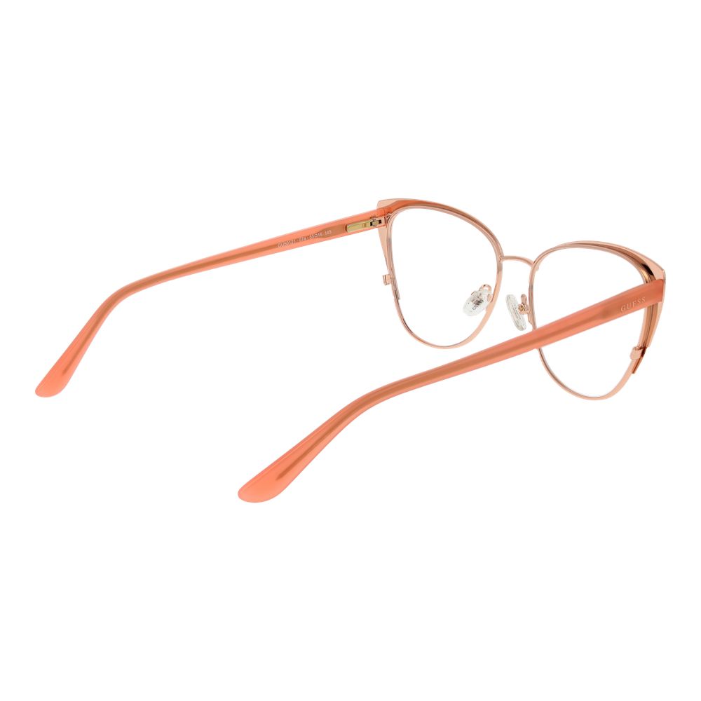 Guess Women’s Optical Frames – Orange Cat Eye Style, 55mm