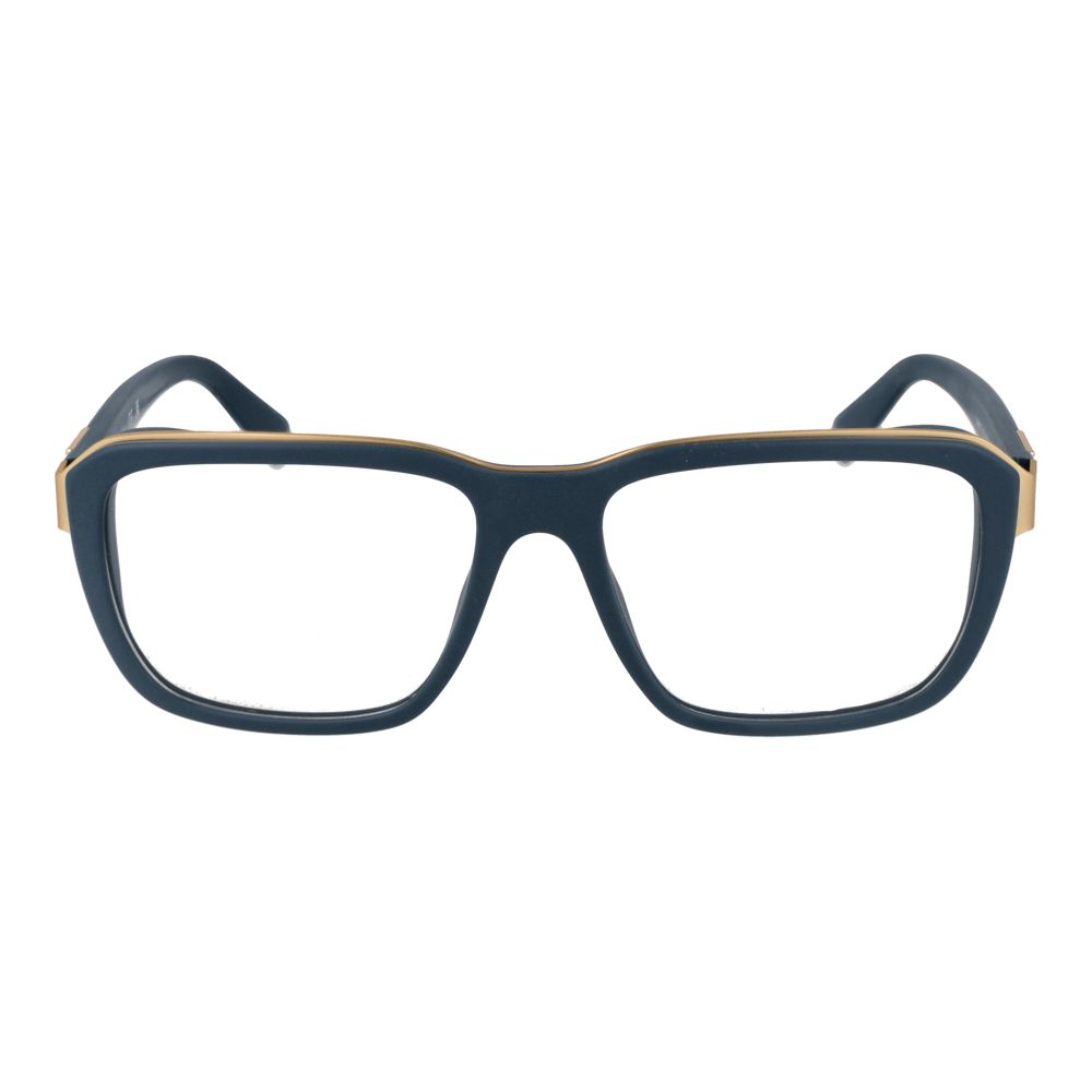 Guess Men's Optical Glasses – Blue Rectangle Frame, 55mm