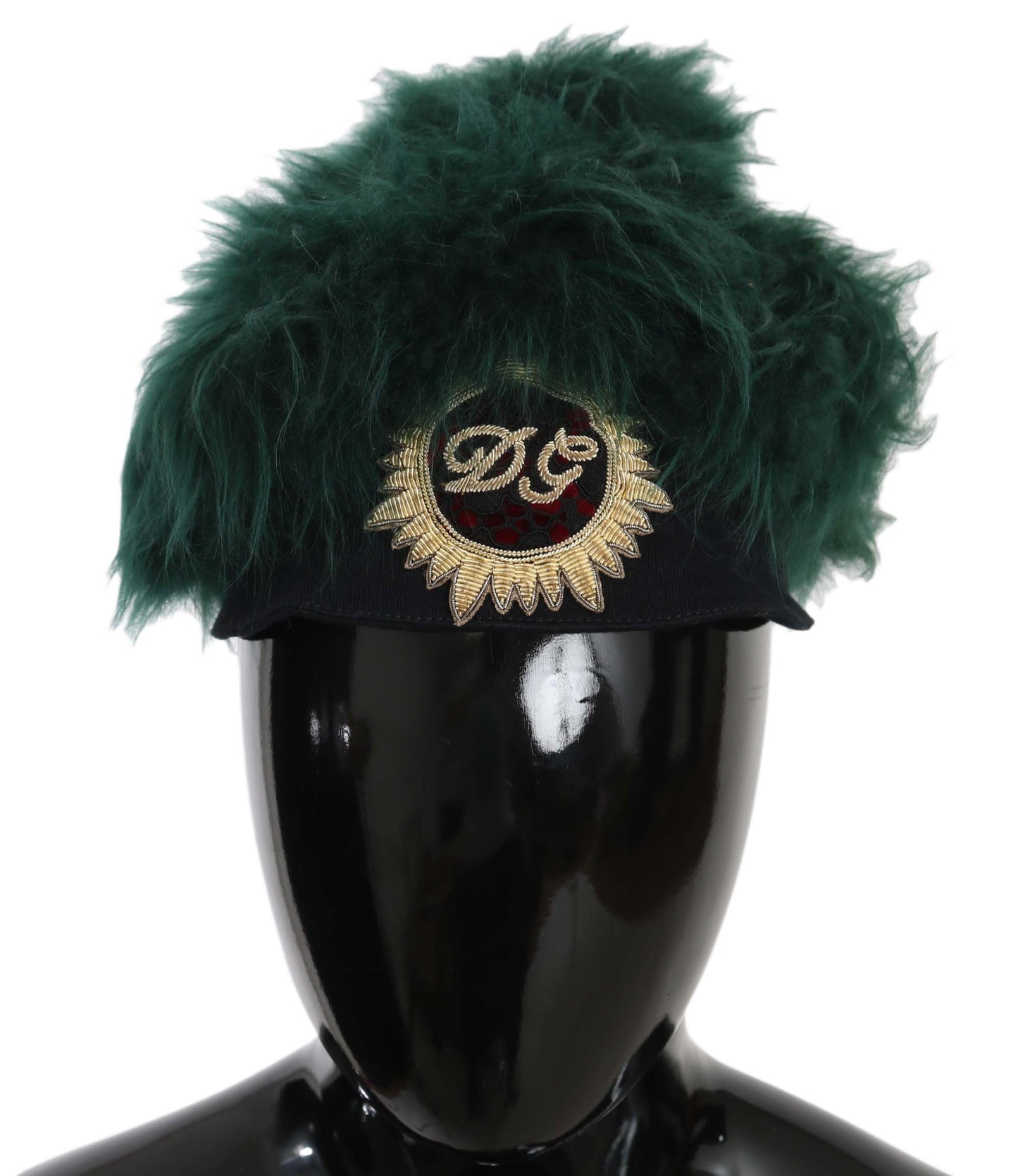 - Elegant Emerald Cashmere Cloche Cap