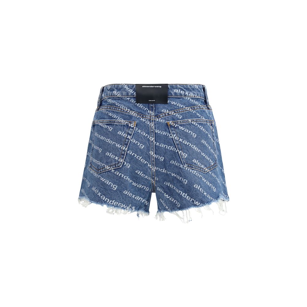 Alexander Wang Bite Denim Shorts