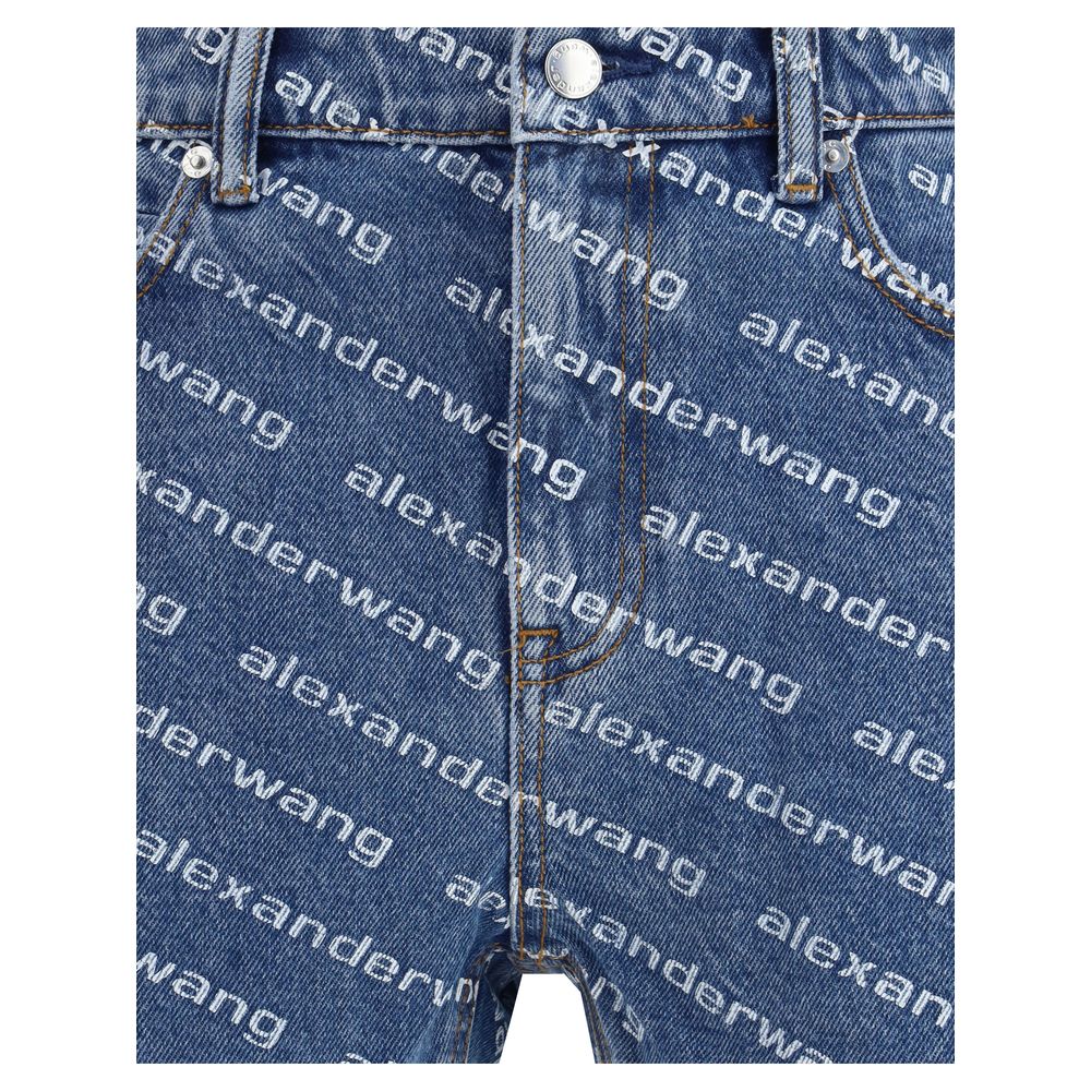 Alexander Wang Bite Denim Shorts