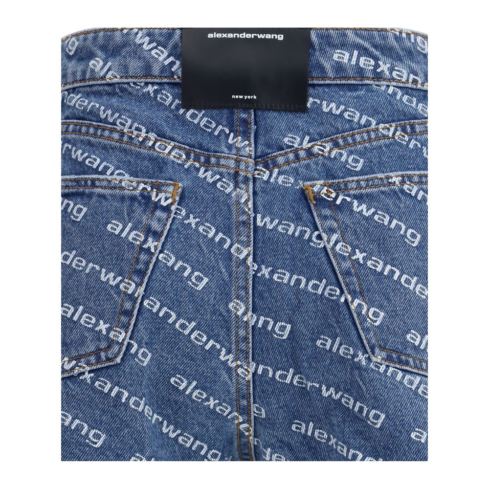Alexander Wang Bite Denim Shorts