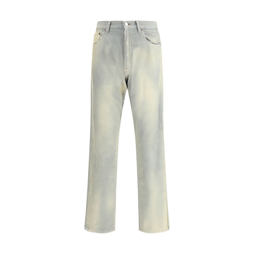 Prada Velvet Five-Pocket Pants