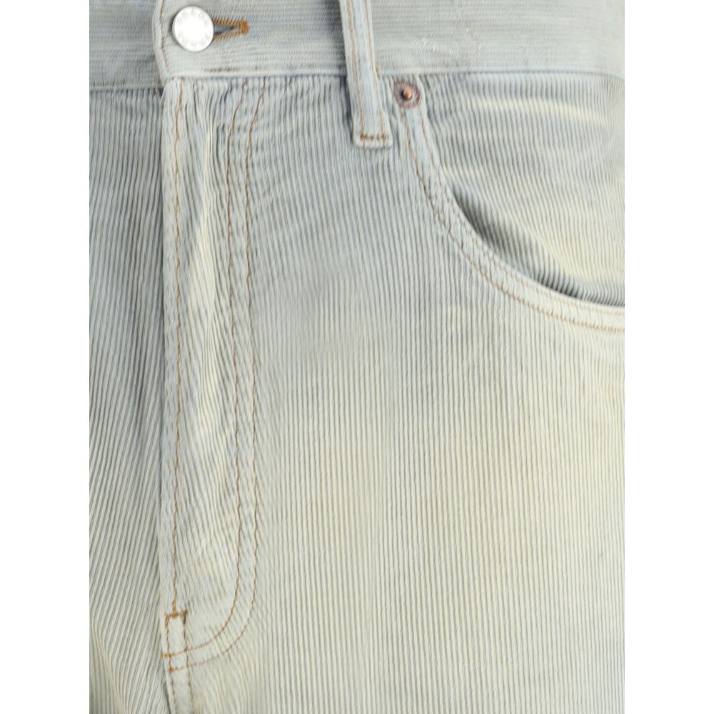 Prada Velvet Five-Pocket Pants