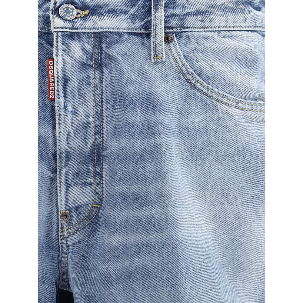 Dsquared2 Marine Shorts: Bold Cotton Casual Style