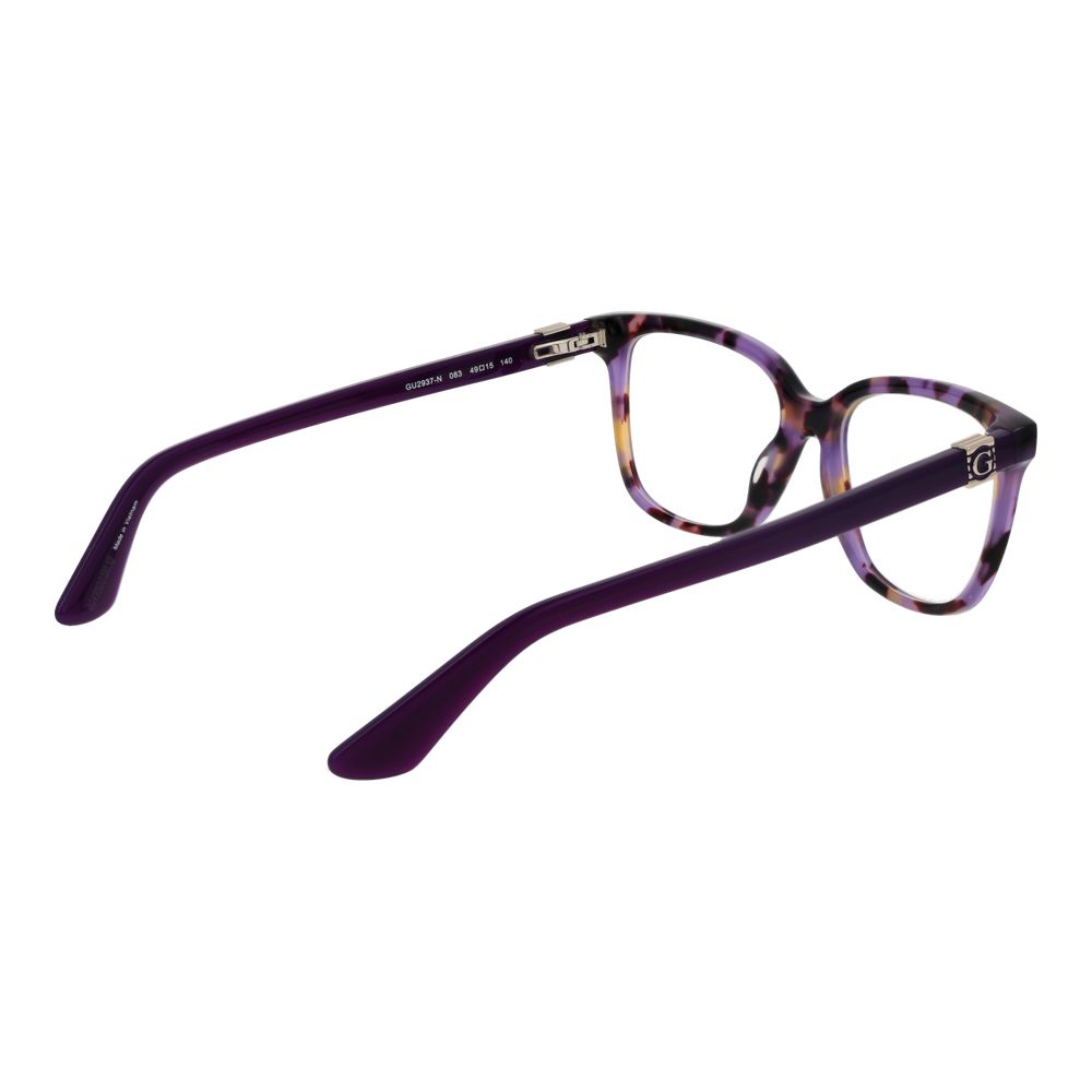 Guess Women’s Optical Frames – Purple Rectangle Design
