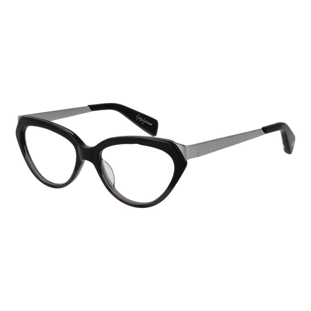 Yohji Yamamoto Unisex Black Optical Frames – Demo Lens Style