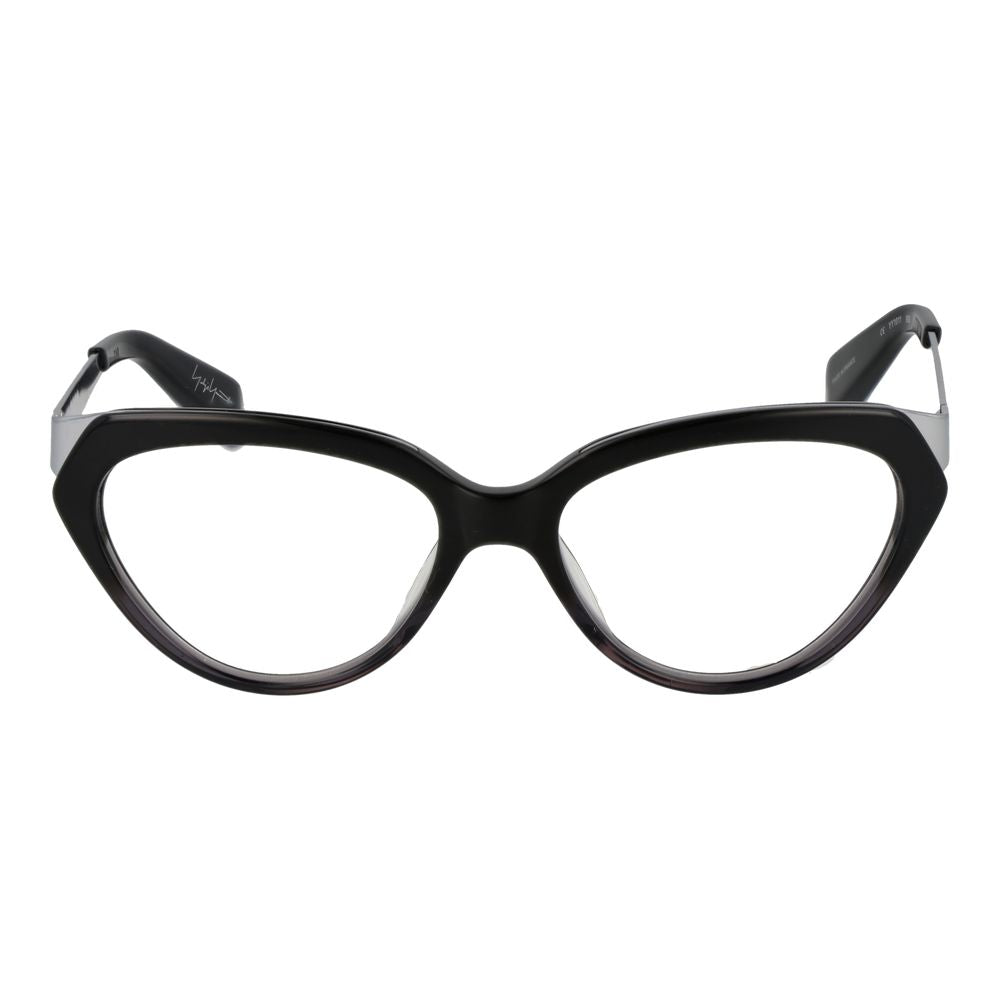 Yohji Yamamoto Unisex Black Optical Frames – Demo Lens Style
